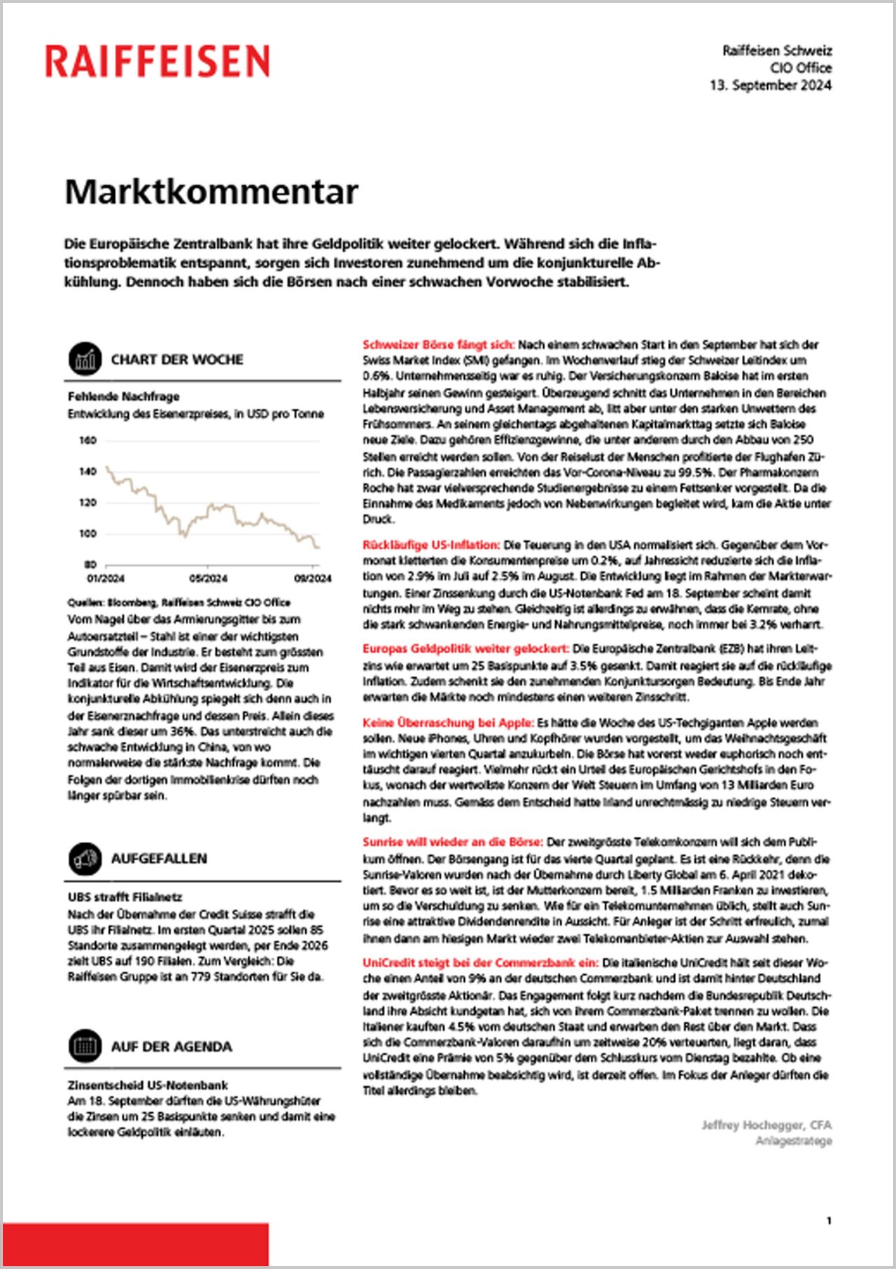 Marktkommentar