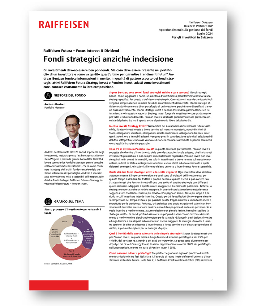 Cover Einblick ins Fondmanagement