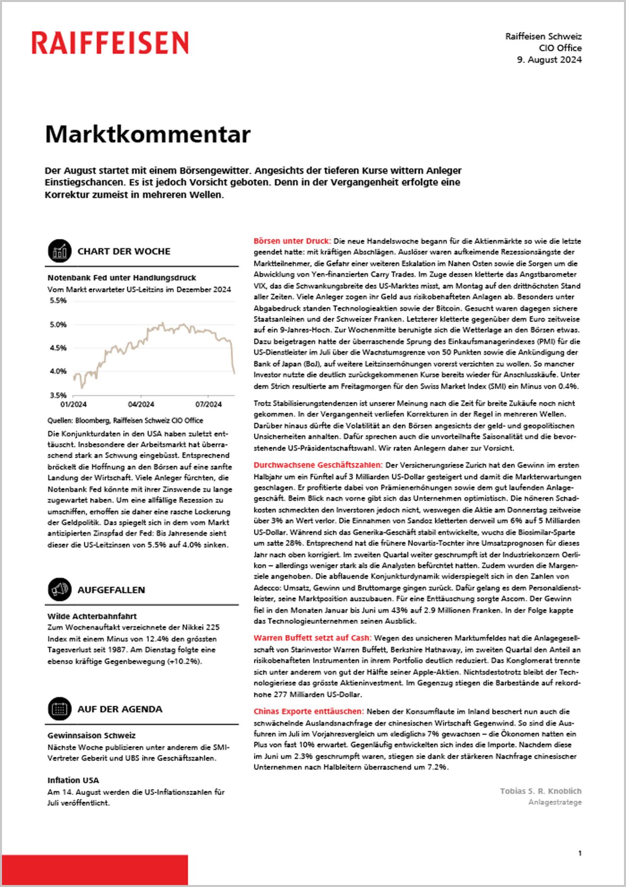 Marktkommentar