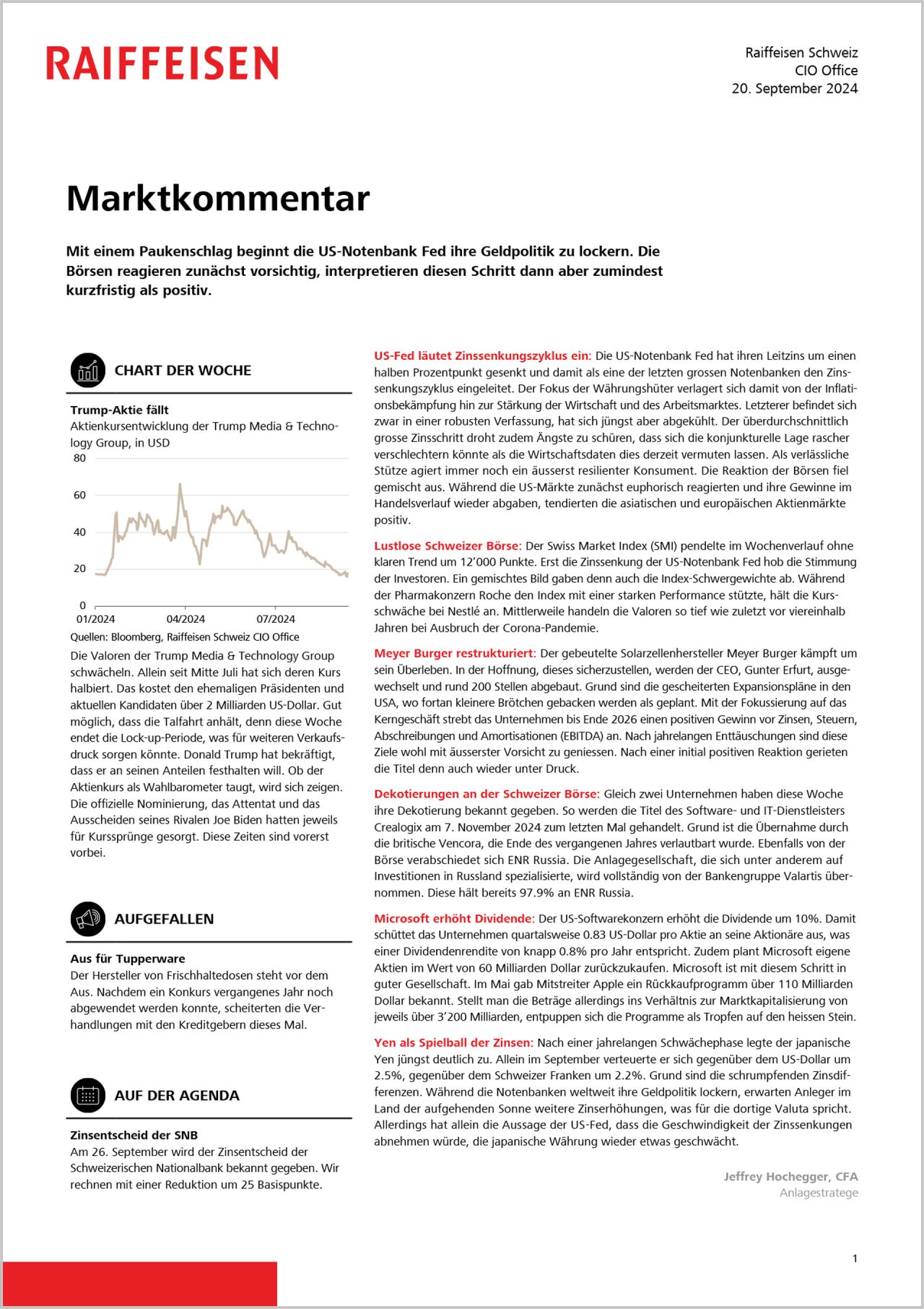 Marktkommentar