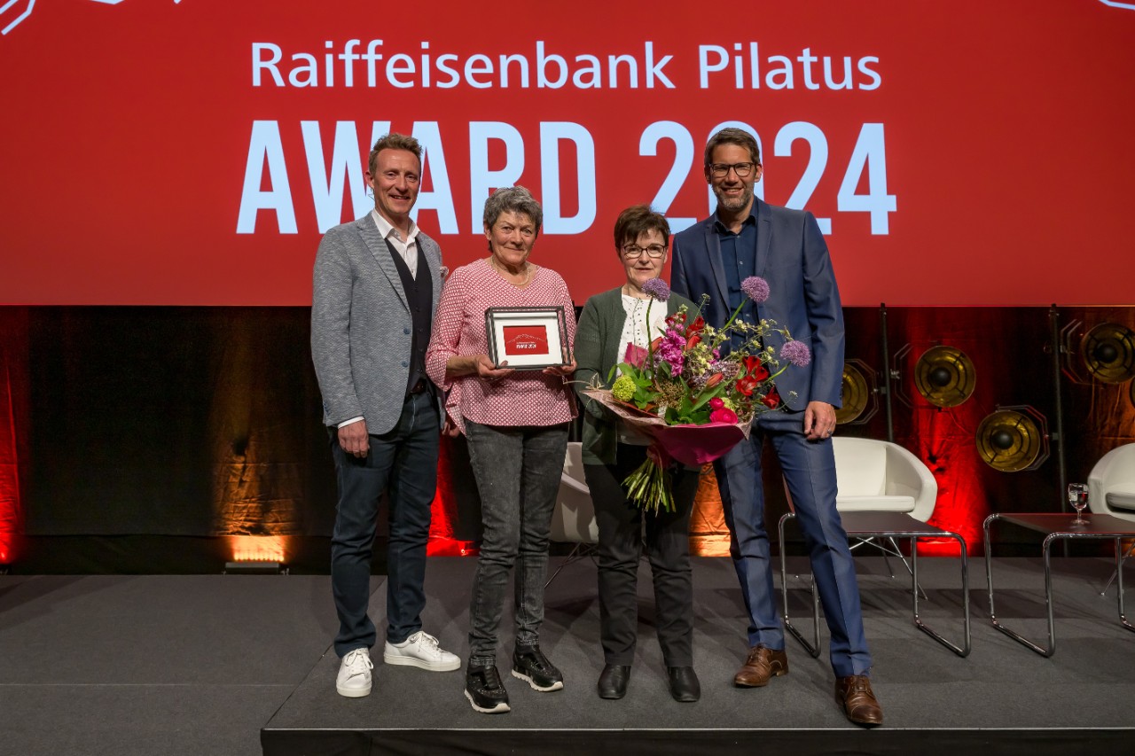 Gewinner Raiffeisenbank Pilatus AWARD 2024