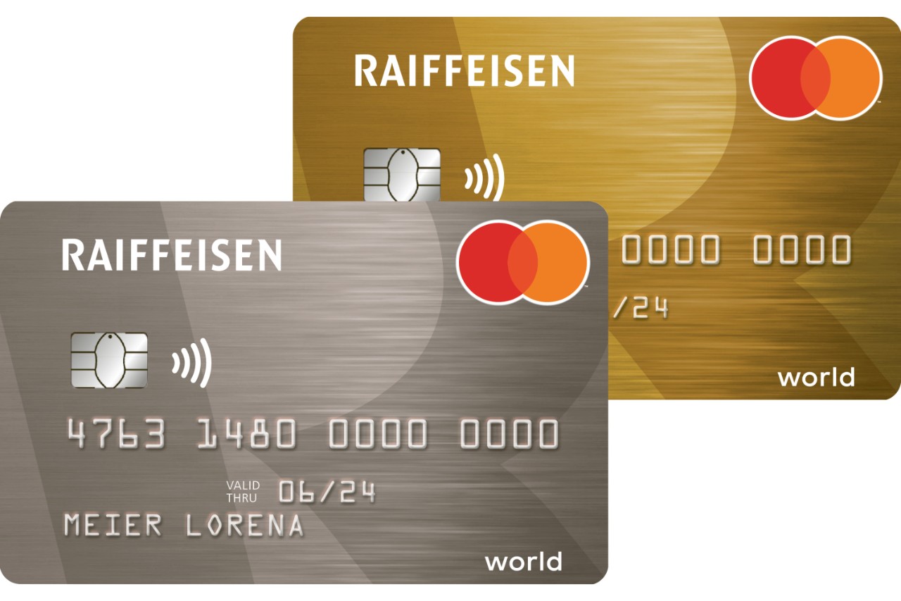 Mastercard Gold und Silber